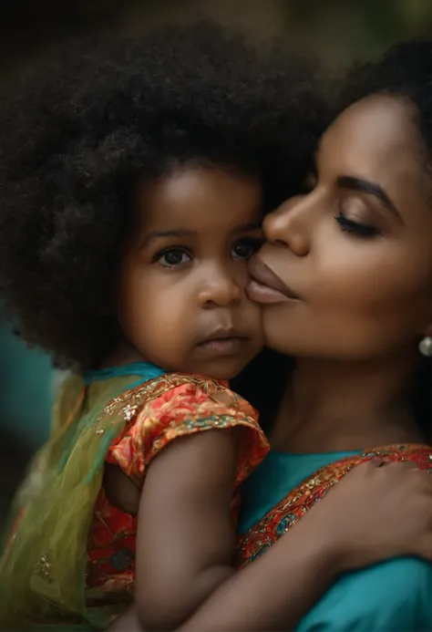 mulher mae com seu bebe, cabelos pretos e medios, olhos bonitos, sorrindo, Antecedentes detalhados