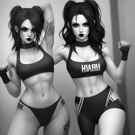 Sexy , goth , athletic