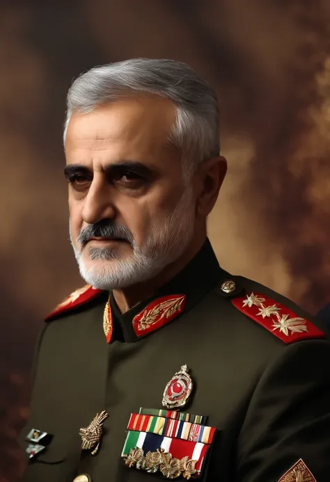 General Qassem Soleimani in the sky