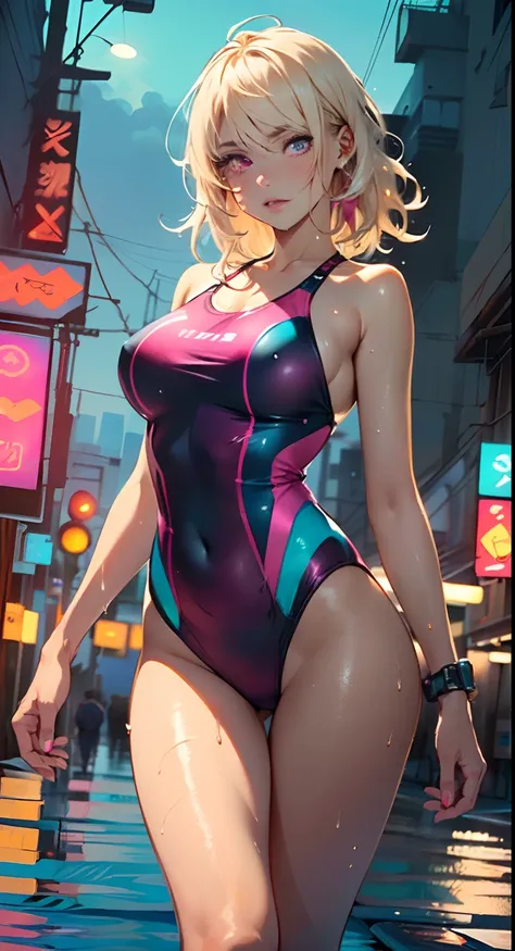 girls swimmers,(2girls,2 girls,2girl),two girls,multiple girls:1.5,((girls, twins with extremely cute and beautiful blonde)), (((twins,equal girls, identic girls,lesbian,lesbians,yuri,hugs))),

(large breasts:1.4),saggy breasts,(((very light blonde hair:1....