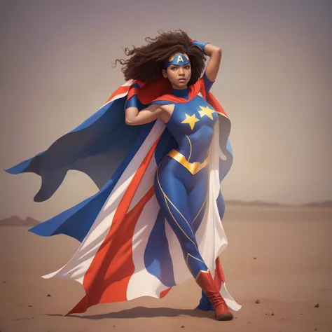 Superheroíne, vestindo um ultraje de bandeira de Cabo Verde , A bandeira de Cabo Verde, Atlantic Cape, is shown in this Image, hd illustration, Imagem , foto em alta, bandeira, Bandeira alta qualidade,  HD de alta qualidade,