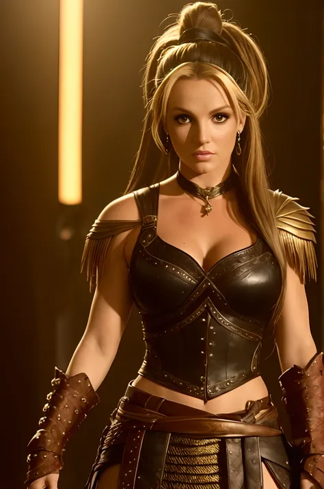 britney spears as Xena - the Queen of Warriors, cinematic, details