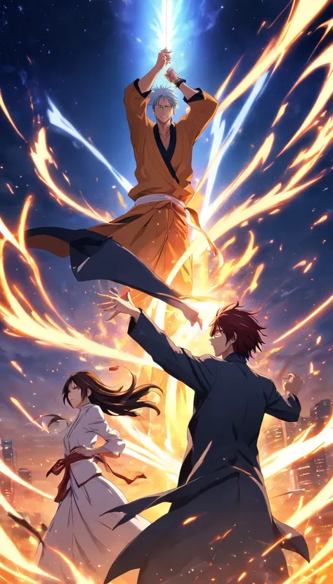 bleach universe, anime, aizen vs ichigo,