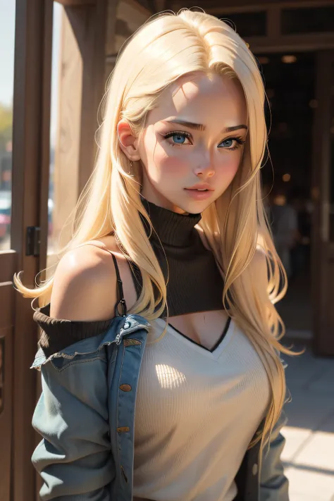 realistic blonde