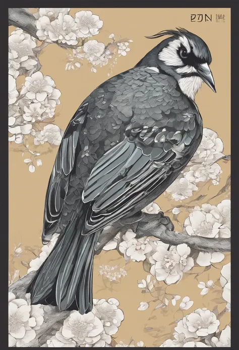 Sting，Traditional Chinese solar terms，(((Monthly flowers)))，National style，Ink wind，rained，（thunders），solid color backdrop，There is an oriole bird，closeup cleavage，Landscape view，Dont be characterized，Dont be characterized