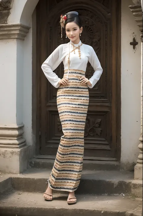 Myanmar Traditional Dress