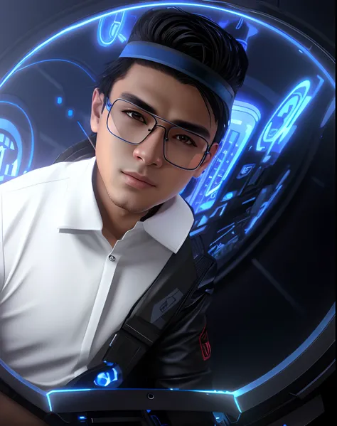 Change background cyberpunk handsome boy.realistic face,8k,ultra realistic