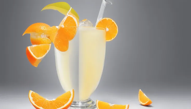 suco de laranja , fundo claro ,cinemactic, fotografia profissional, studio illumination, studio background, advertising photography, detalhes intrincados, hiper-detalhado, Ultra realista, 8k UHD, fundo claro