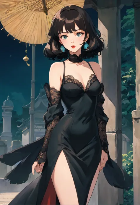 Feng Fujiko, It is a woman with an arrogant and seductive appearance. She is pale, Almost translucent skin, Give her an air of wonder. Her long black hair runs down to her shoulders, Further emphasizes her keen expressive gaze.Her delicate face has angular...