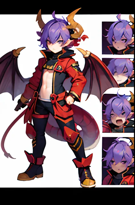 Dragon Boy mascot character