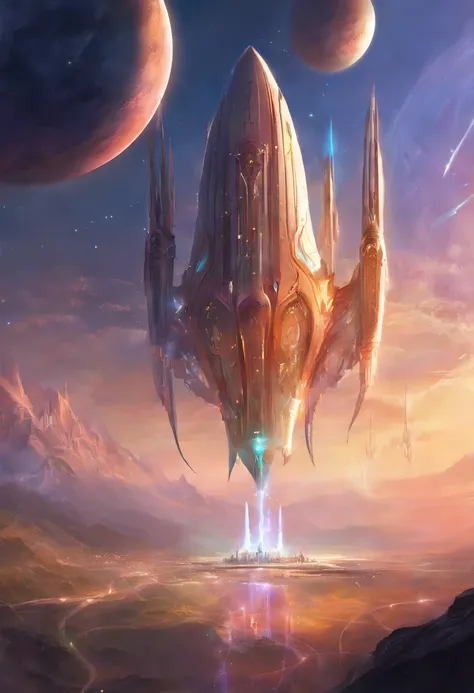 Spaceship，Official Art Design