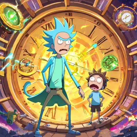 title: "Chronological chaos"

Sinopse: In the episode "Chronological chaos" de Rick and Morty, a crazy new invention by Rick accidentally messes up the entire time continuum, leading to a chaotic collision of different timelines. The narrative begins when ...