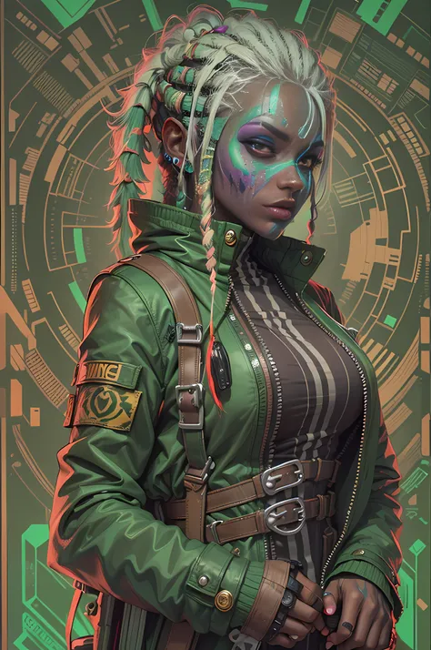 ophidian bipoc Cybergoth