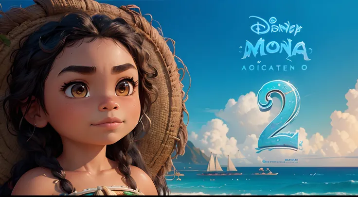 moana 2, poster concept