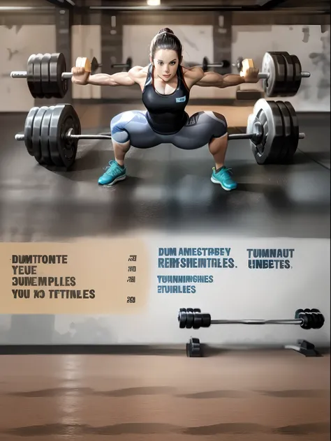 Choose a fitness-inspired background that reflects your channels theme. This could be a gym setting, outdoor workout scene, or a montage of fitness equipment.Incorporate bold and eye-catching typography for your channel name "FitnessFables." Experiment wit...