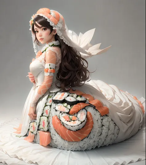 SushiStyle wedding dress