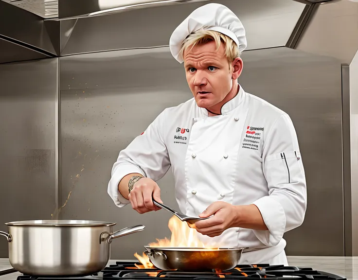 Gordon Ramsay angry cooking in a restaurant --auto --s2