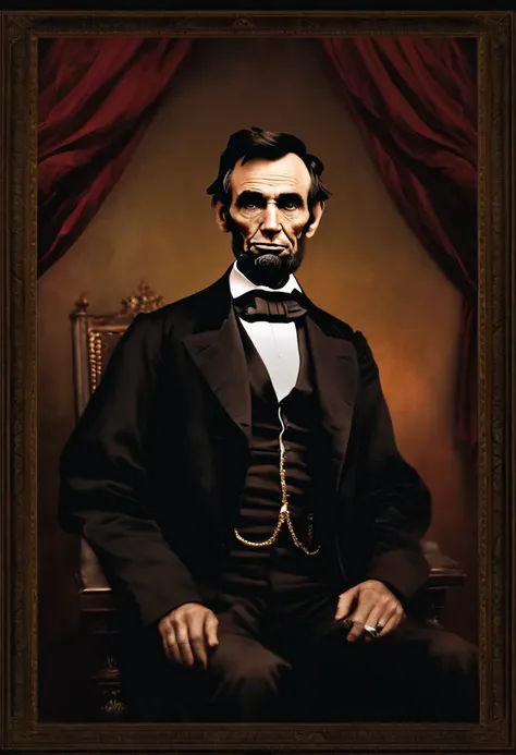 Abraham lincoln as a vampire