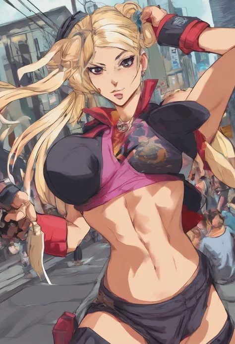 Arad women in bikinis pose for photos in parking lots，Huge stunning goddess shots，oppai，Oppein Proportions，CW，Range Murata and Artgerm，animemanga girl，biomechanical oppai，Thicc，an oppai cyberpunk，russian and japanese mix，Sakimikan Frank Franzeta，！big tits,...