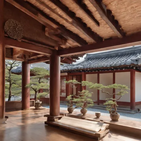 **Architectural style：**
- The Japanese-style complex is designed in a traditional harmony，Use wood and roof tiles，Immerse yourself in the natural environment。
- The complex includes temples、temple、Ancient house、Castle and market，Each with its own characte...