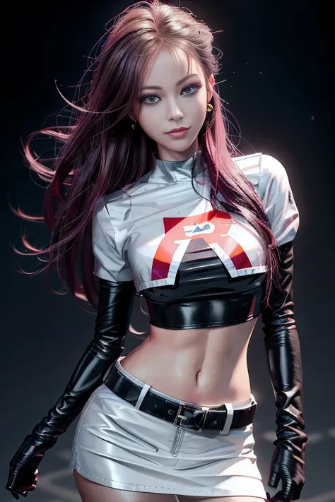 allard woman in a white shirt and black leather pants, ig model | art germ, range murata and artgerm, realistic cosplay, ross tr...