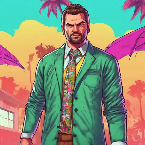 Un personaje igual a danirep el YouTuber en GTA 5