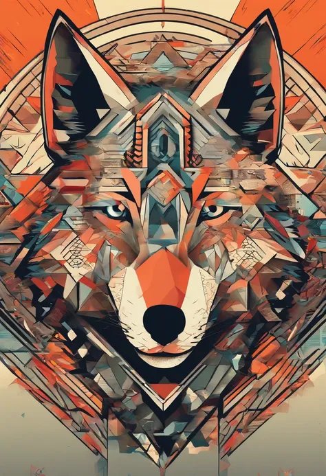 (nvinkpunk:1.2) (snthwve style:0.8) wolf, anthro, lightwave, sunset, intricate, highly detailed