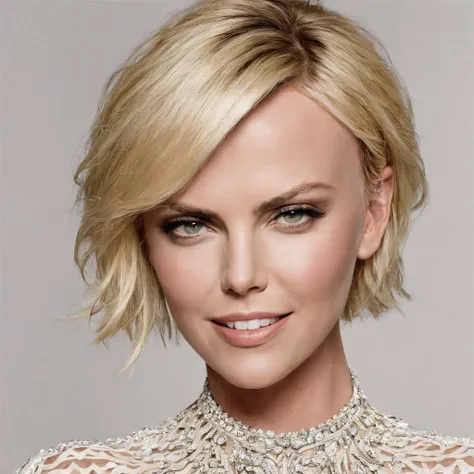 Charlize Theron smile