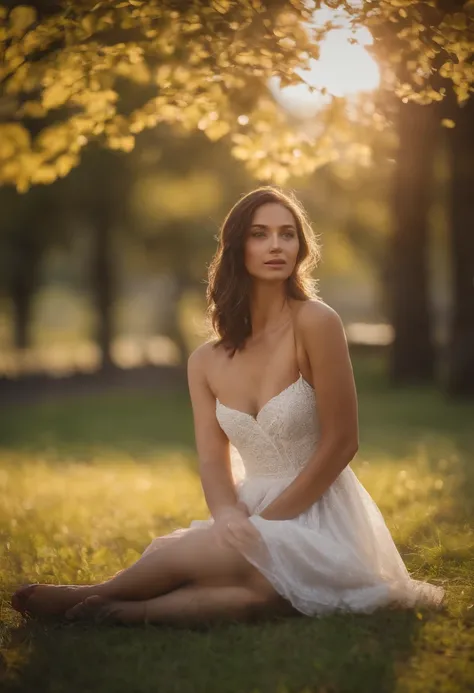 model photoshoot in the park, bokeh, (masterpiece, best quality, high resolution:1.4), 1girl,  Photography, full Body, Realistic, (8k, RAW photo, best quality, masterpiece:1.2)