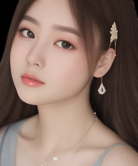 Best Quality, Masterpiece, High Resolution, 1girl, Porcelain Dress, Hair Accessories, Necklace, Jewelry, Pretty Face, On Body, Tyndall Effect, Realistic, Shadow Studio, Rim Lighting, Dual Tone Lighting, (High Detail Skins: 1.2), 8k UHD, dslr, soft light, h...