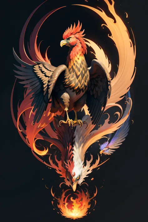 Phoenix in China，It is a spiritual object that represents happiness。There are many types of its original form。Such as brocade chicken、peacock、Eagle vulture、swan、Genki(golondrinas)and more...It is also said that the Buddhist golden winged bird became the gr...