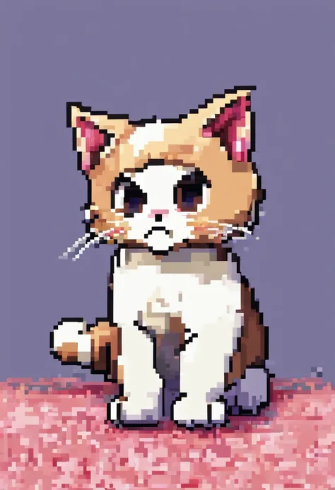 Cute kitten in pixel art,Kittens,Frolicking kitten,3D pixel art 4K wallpaper. Incredible pixel art details. Pixel art. steam wave. Detailed Unreal Engine pixel art,"Generate cute kitten pixel art,This kitten is bright in color.,Hope youre in an adorable po...