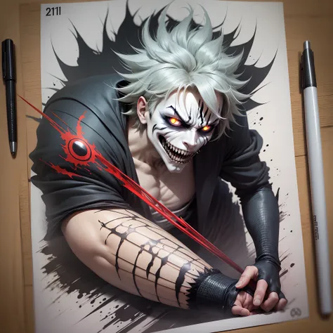 Death Note, Ryuk Shinigami, anime style