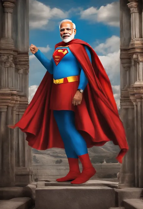 Pm modi superman