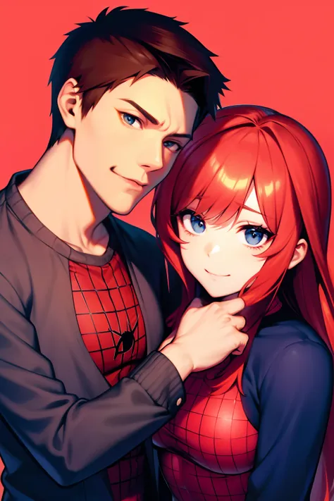 Peter Parker junto con Itsuki Nakano