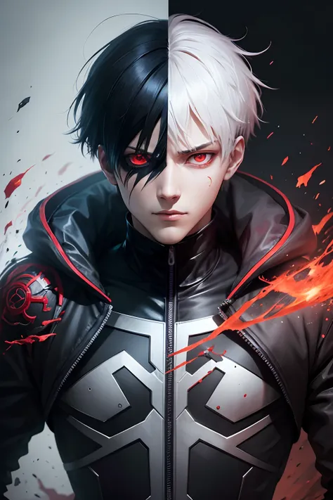 kaneki avatar with words "DESTRO"