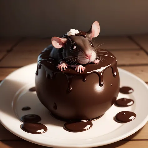 Chocolate covered rat