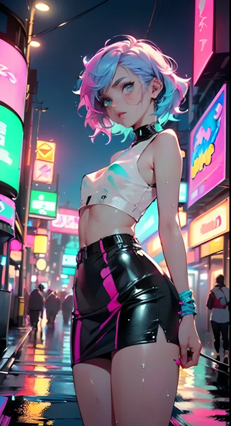 cute cartoon little loli,(((little loli,small tiny body,petite))),(((6 years old))),((extremely cute cartoon girl with liquid paint hair)),

(((flat chest))),(((short hair,liquid paint hair:1.1,neon purple hair|neon pink hair|neon blue hair|neon aqua hair|...