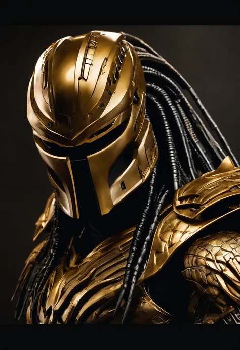 Predator，Gold high-tech armor