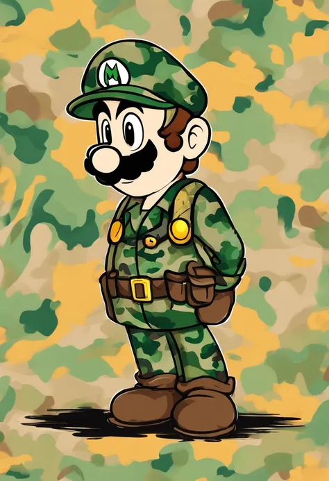 homem com roupa tatica roupa  militar camuflagem escura