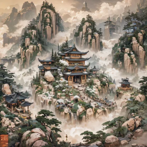 snowy peak(mont)Treasure Trove(kiosk)Close to Lam Tin(Village)，
Deadwood(Hut)Three blankets(big hall)A hole in the sky(Boulders)。
Half Ridge(kiosk)City of Flowers(kiosk)Wordless stones(stone monument)，
Wan Song(Close)snowy peak(pathway)There is dragon slee...