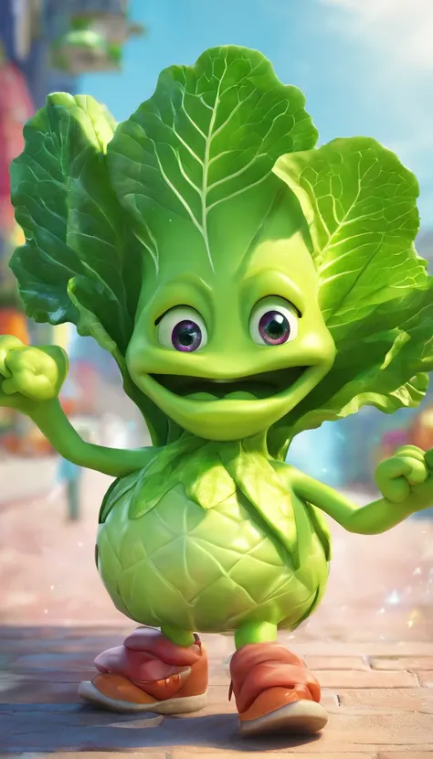 Poster, SUPER CABBAGE CHARACTER