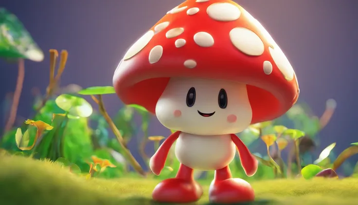 Poster, SUPER MUSHROOM CHARACTER