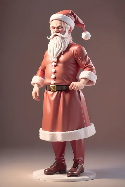 Santa claus tall scary