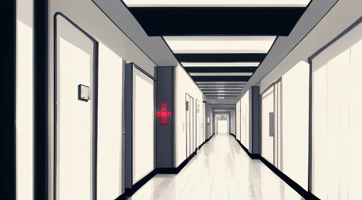 Hospital corridors