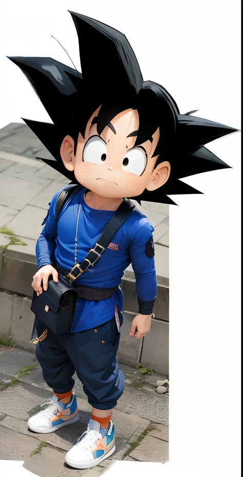 goku rua usar chibi, pochete