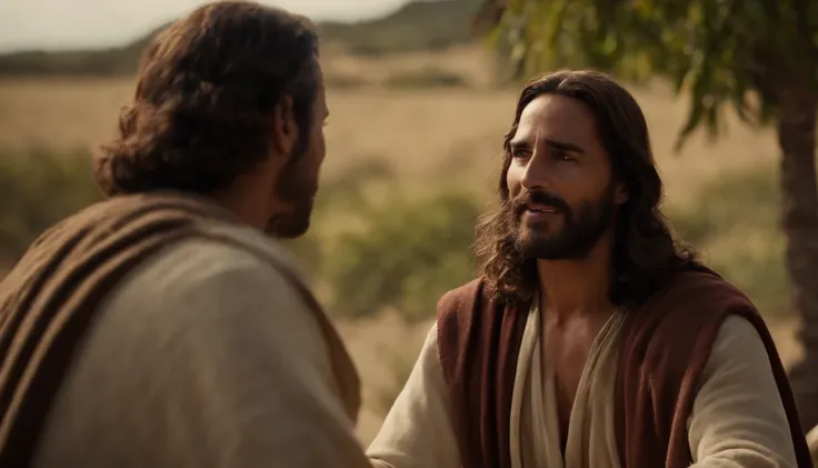 jesus conversando com pedro