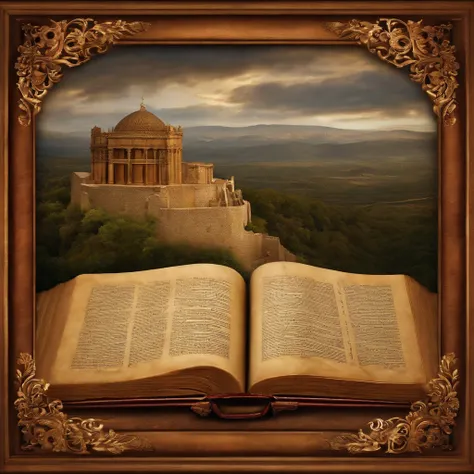 "Kindly, Create HD images of the Bible，Capture the reverence and spiritual meaning of this holy book. Images should convey the historical and religious importance of the Bible, Present it with solemnity and respect. Use soft lighting to highlight cover and...