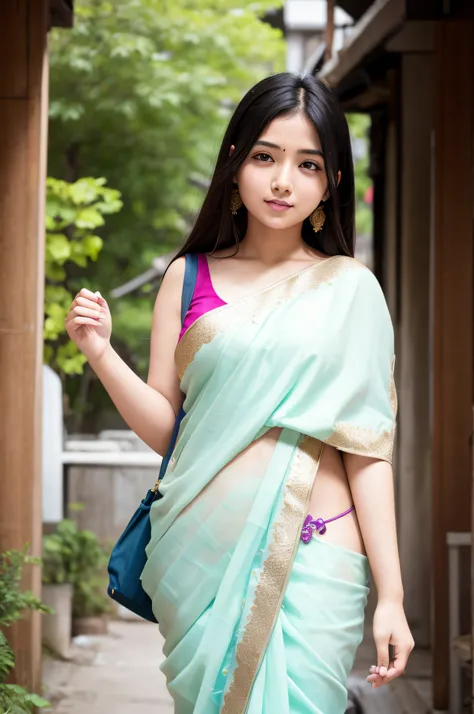 Saree、Girl in her 20s、