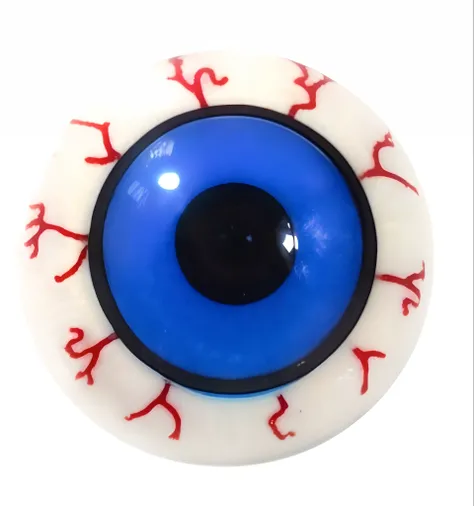 Close-up of blue eyeballs，It is written in red text, blue eyeball, eyeball, The Evil Eye, giant eyeball, only eyeball, round pupils, large blue laser eyes, False eyeballs, Blue pupil, glass eyeballs, eyeballs, Evil eyes, Eyes with rich pupil details, white...